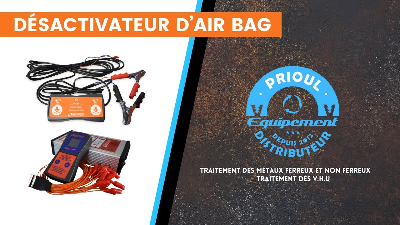 Désactivateur d'Airbag BAG RC par Télécommande | Iris Mec