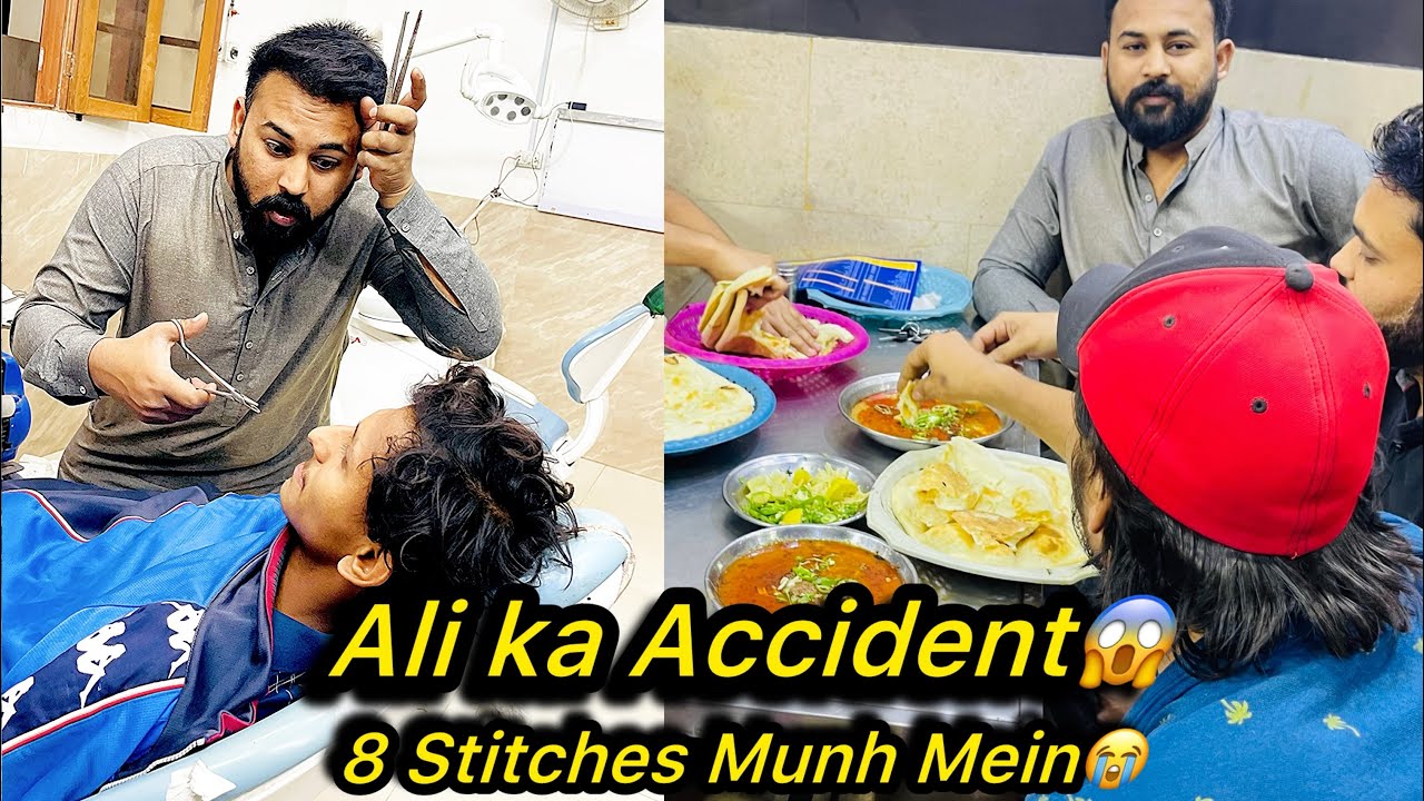“Ali Ka Accident 😢 | Munh Mein 8 Stitches Lag Gaye | Aaj Ka Vlog”