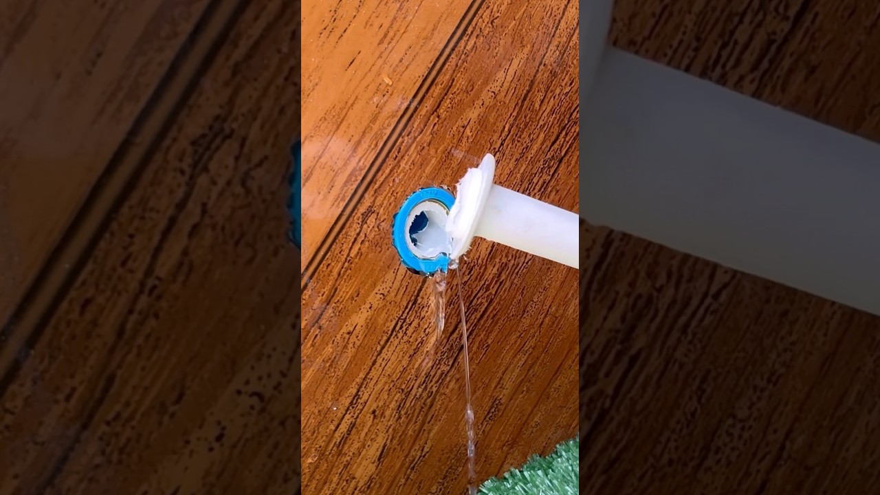 Como consertar torneira quebrada sem quebrar parede #encanador   #solution #reparos