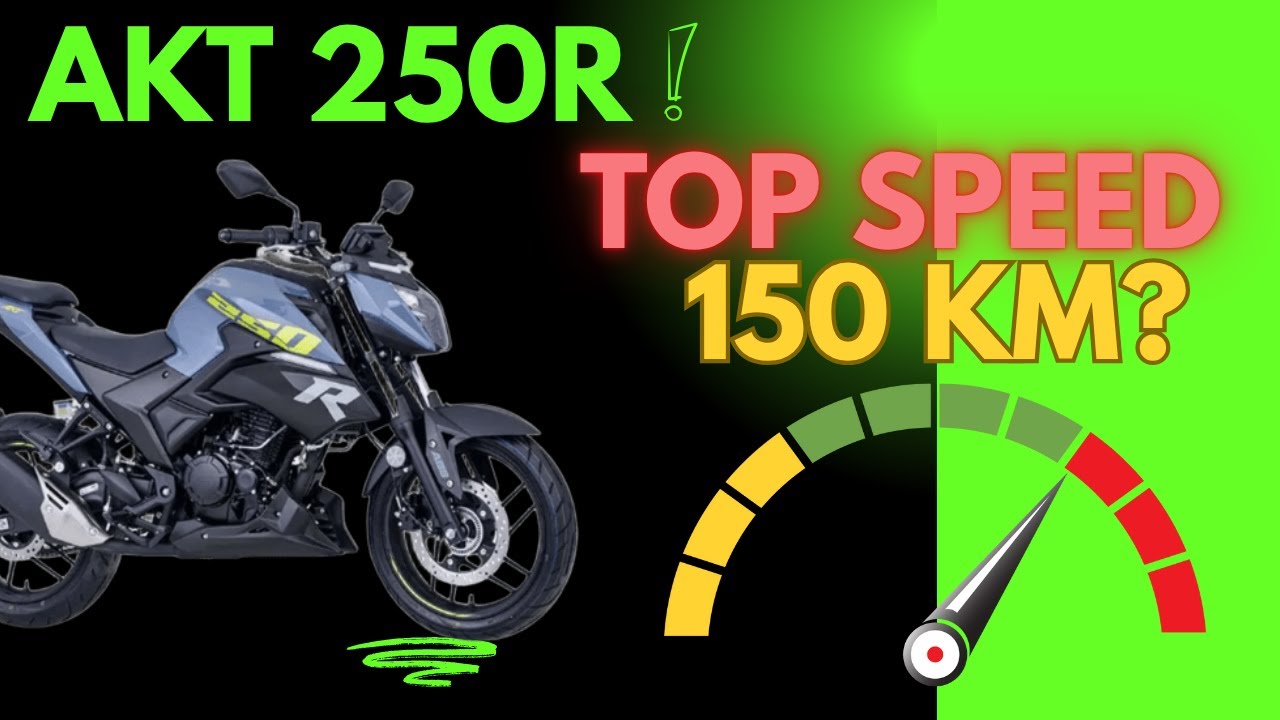 ¡TOP SPEED de la AKT 250R! ¿Lo Logra o No? 🔥