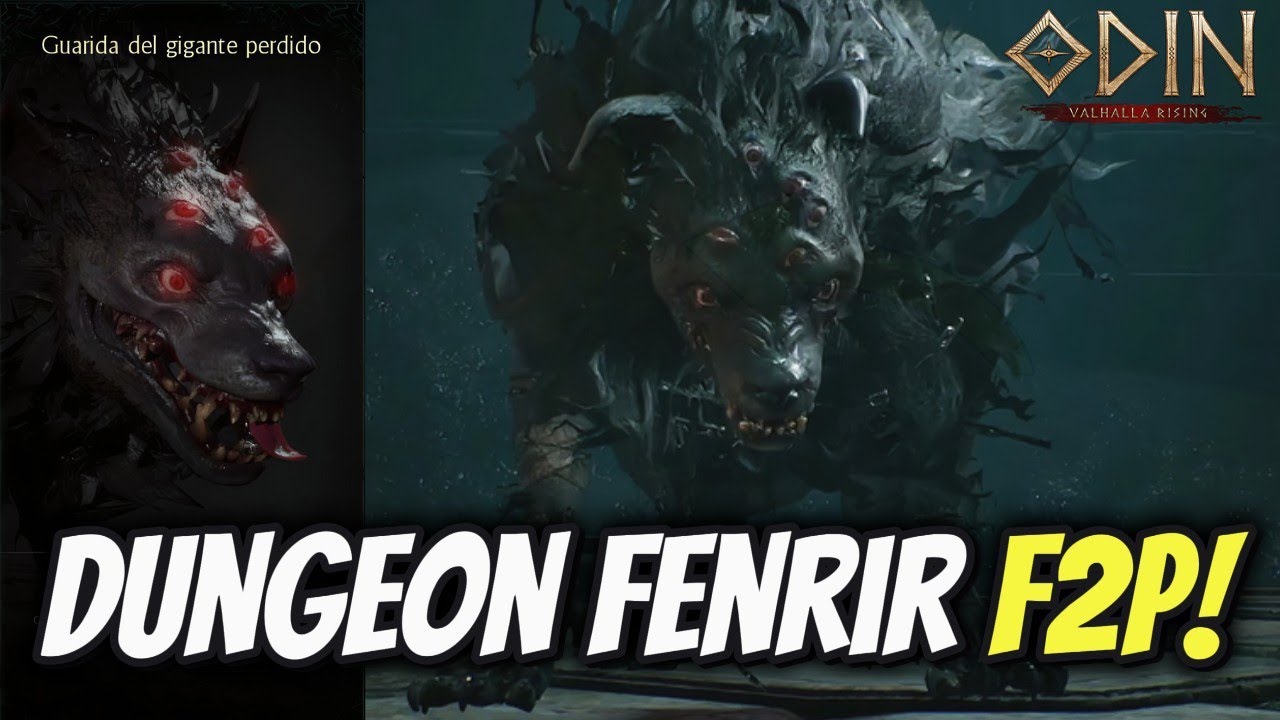 😯VENCER AL BOSS FENRIR ( GUARIDA DEL GIGANTE PERDIDO )  F2P 🤯 | ODIN VALHALLA RISING