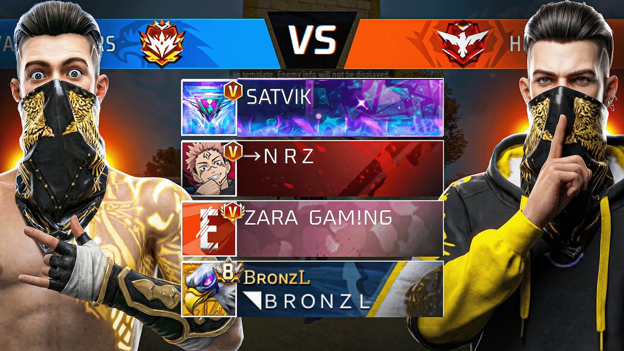 SATVIK, NRZ & Zara Gaming VS Me 😱 MATCHMAKING 🔥