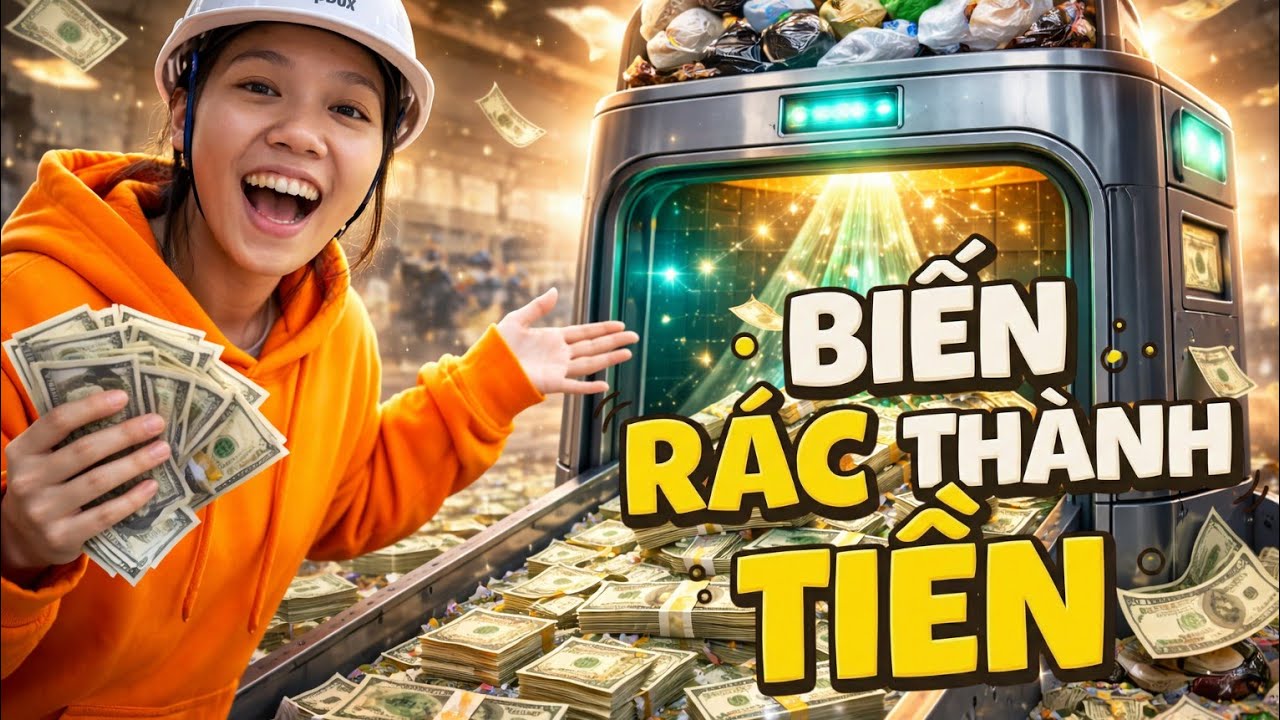 Trải nghiệm nghề BIẾN RÁC THÀNH TIỀN ở Hàn Quốc
