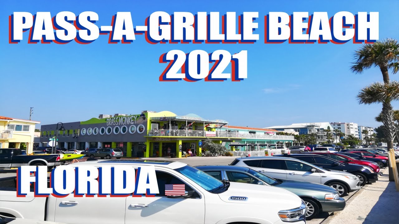 Pass A Grille Beach Florida:  Walking And Driving Tour Of The Old Town