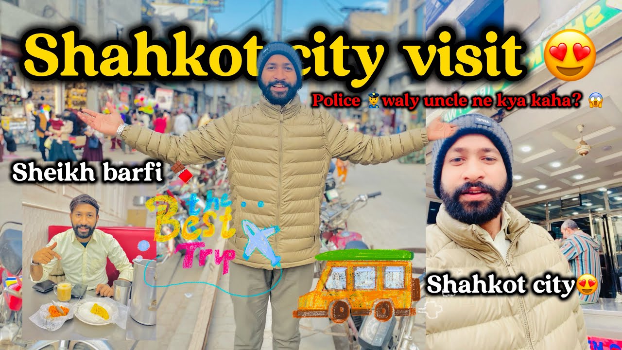 Travel vlog 😍 | Visit Shahkot city 😉 |Samraiz official 🥳