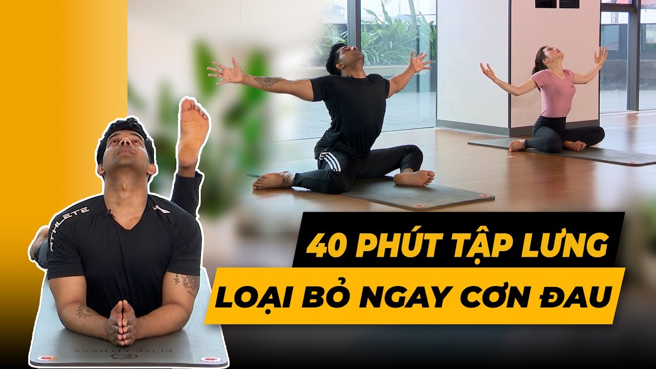 Loại bỏ ngay cơn đau lưng chỉ sau một buổi tập | HLV Raja Gupta
