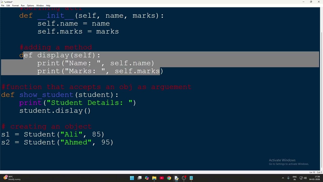 Object-Oriented Programming in Python | Classes, Objects and Methods Explained
