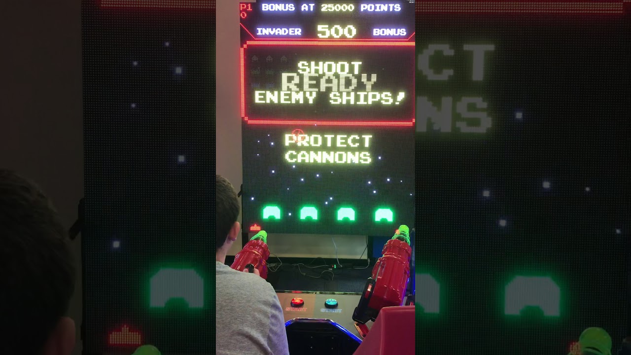 Space Invaders Frenzy at The Oasis Family Fun Center