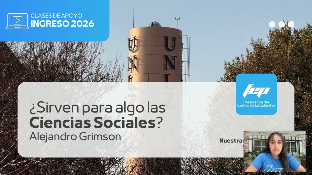 ¿SIRVE PARA ALGO LAS CIENCIAS SOCIALES? - Clases de Apoyo Ingreso 2026