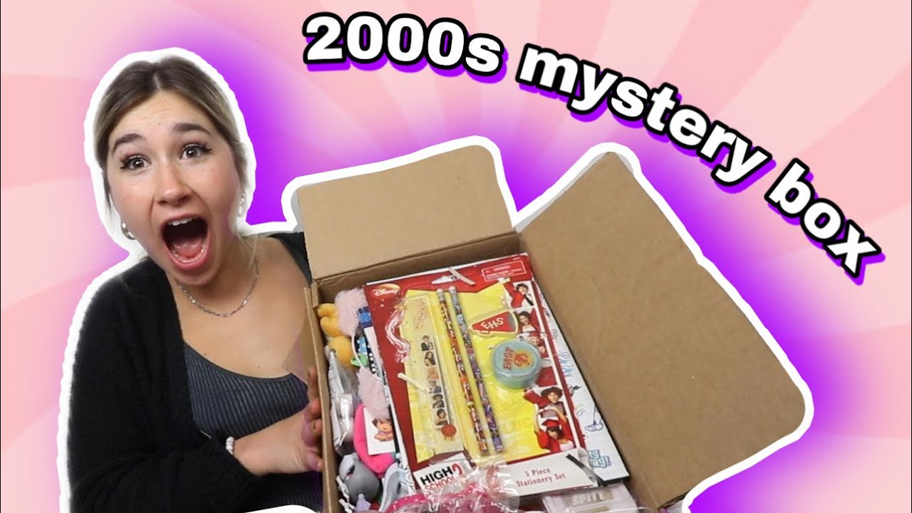 HUGE 2000's MYSTERY BOX UNBOXING
