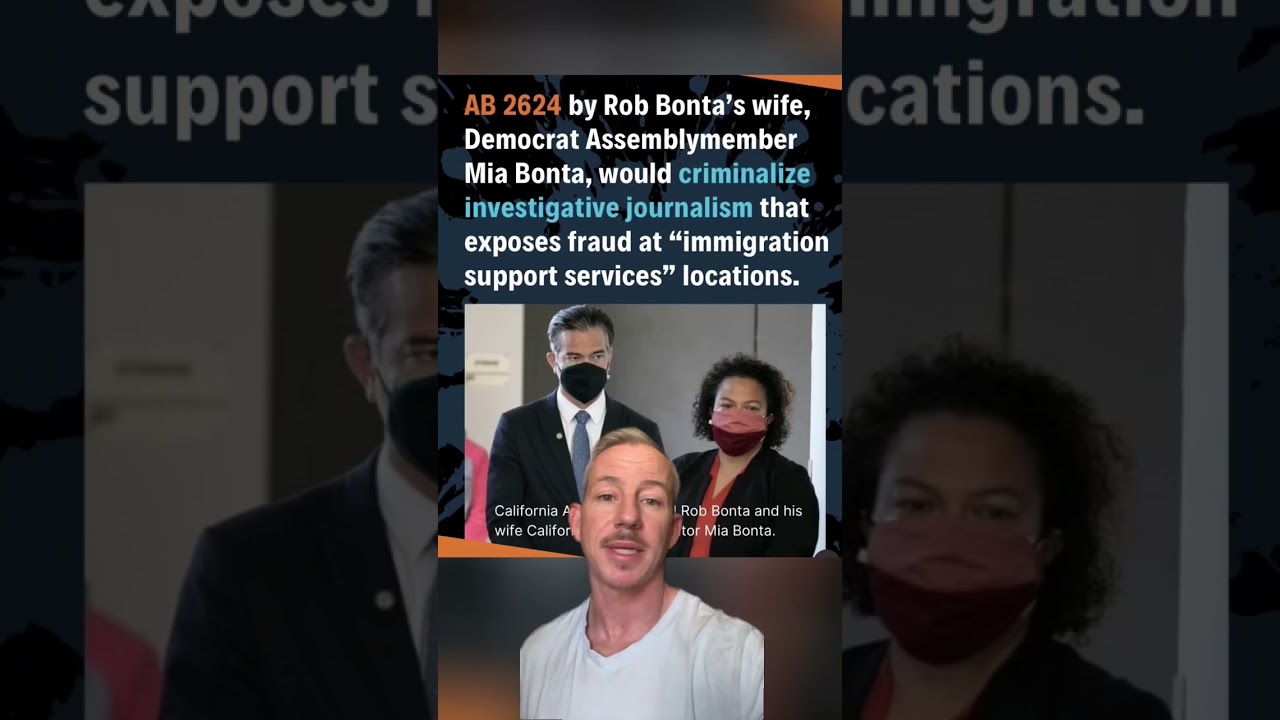 Rob Bonta doesn&rsquo;t want the sheriff to investigate more fraud? 🤔