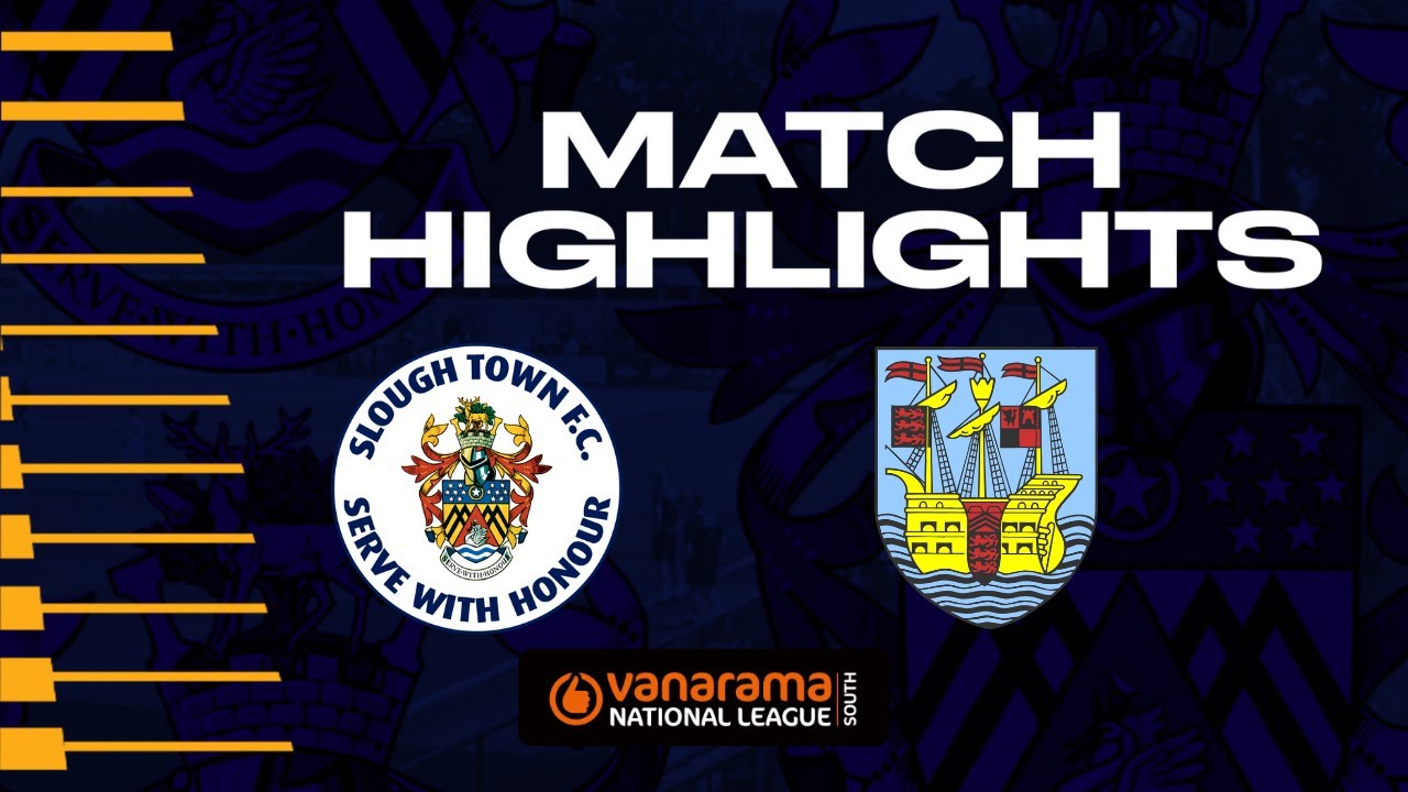 Slough Town 2-3 Weymouth | Highlights | 22 October 2022