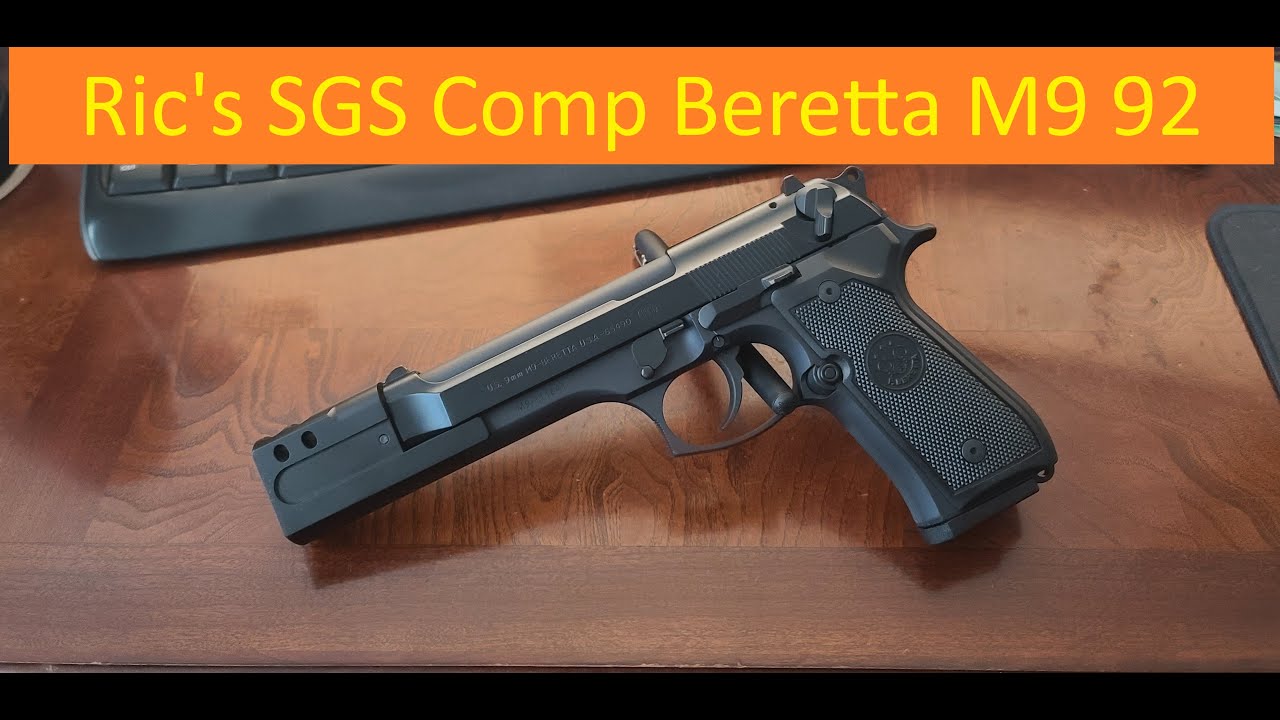 Разбор компенсатора Beretta M9/92: индивидуальный SGS Рика в стиле ALGIMEC: Leon &mdash; профессионал