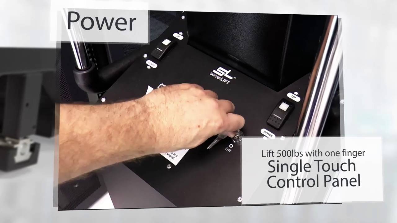 ServerLift - SL500FX Front Loading Powered Lift