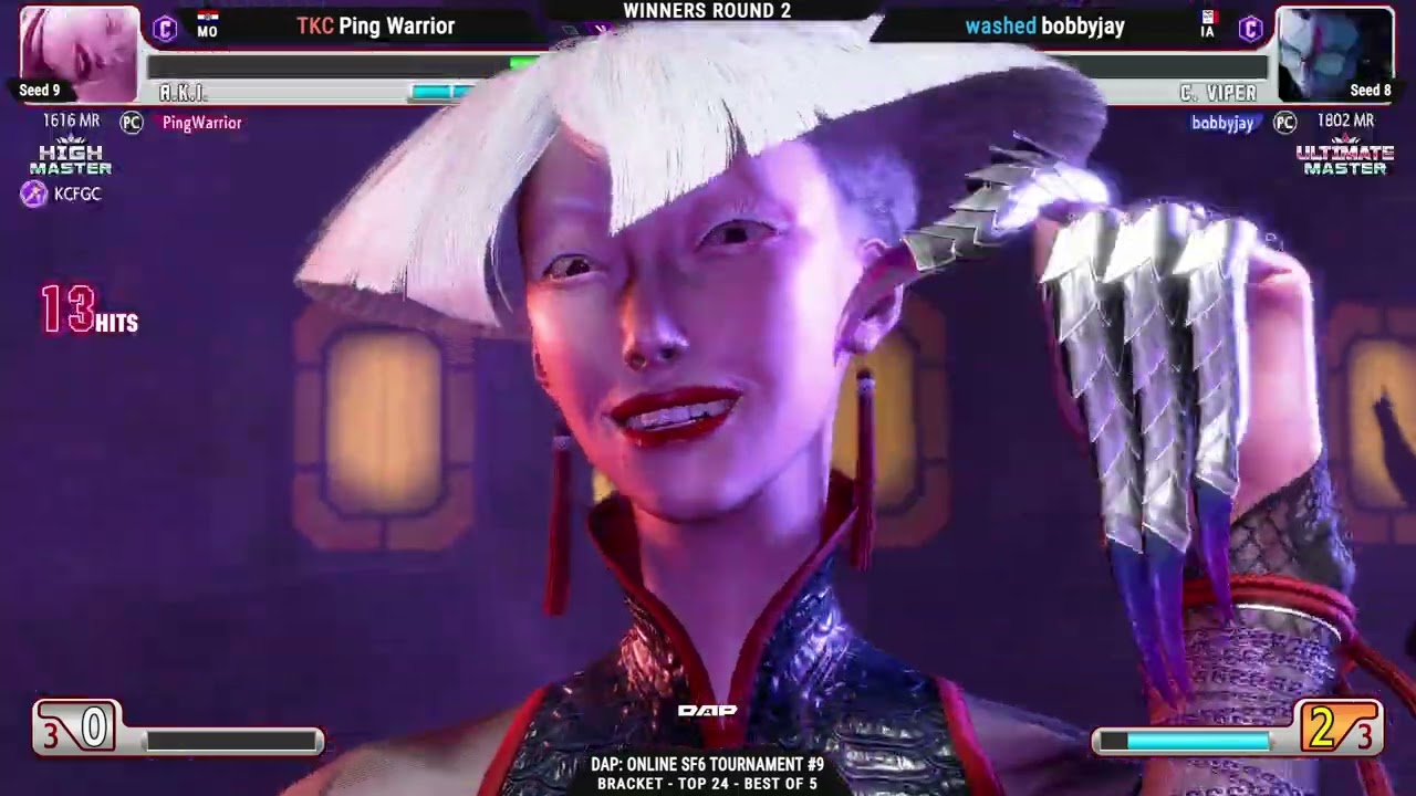 Dream and Play: SF6 Online Tournament Round 9.