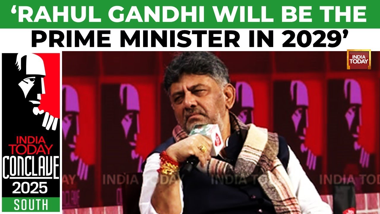 'Rahul Gandhi will be the next Prime Minister in 2029': DK Shivakumar's big prediction