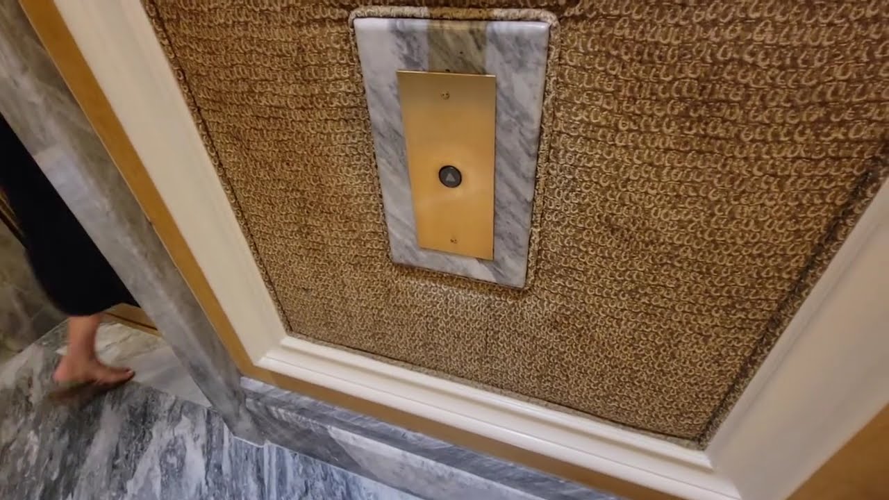 Amazing Mitsubishi Traction Elevators @ Caesars Palace, Augustus Tower, Las Vegas, NV