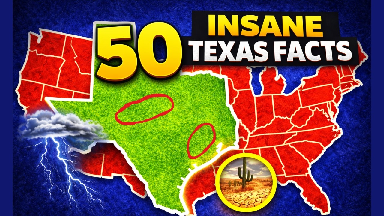 50 INSANE Facts About TEXAS (You Won&rsquo;t Believe #37)