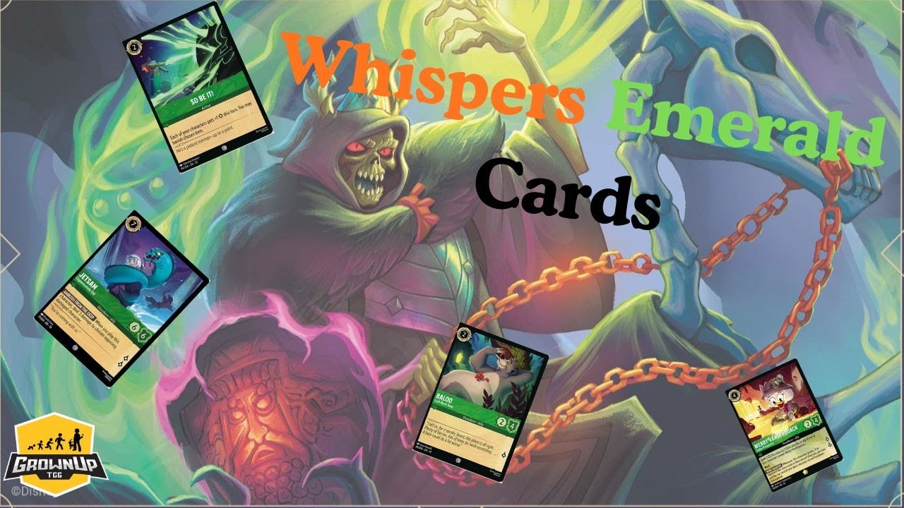 Emerald Cards Unveiled: Whispers in the Well Set 10 Highlights!