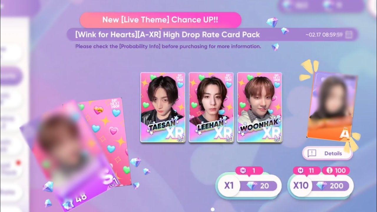 [Rhythm Hive] Boynextdoor wink for hearts Live theme 
