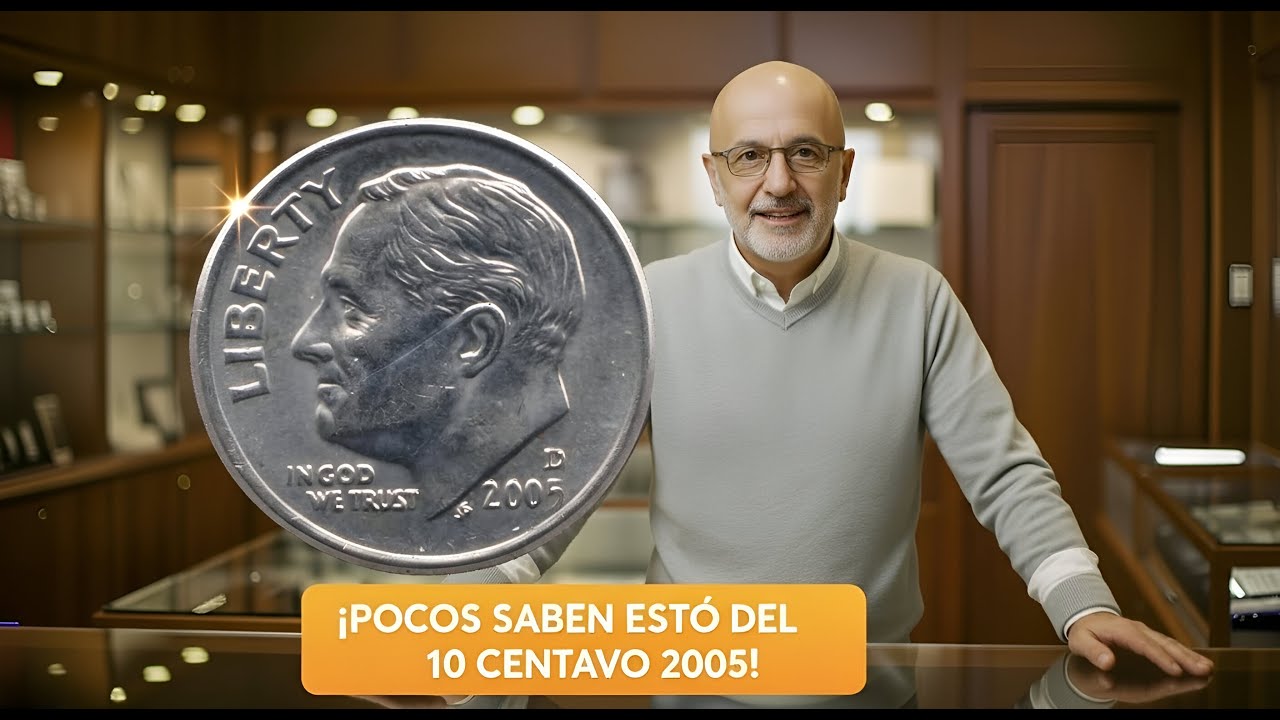 Moneda de 10 centavos 2005 🪙 Errores raros y valor que muchos desconocen