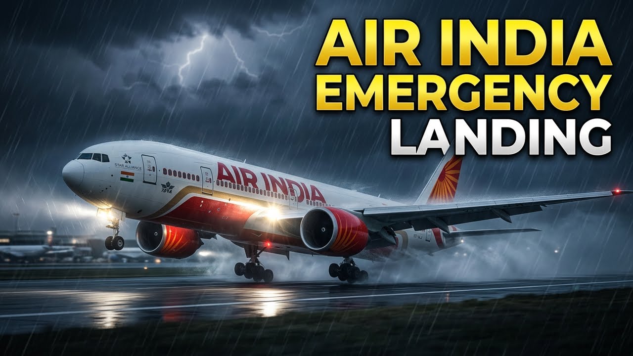 Air India Singapore to Chennai Flight Faces Emergency | Safe Landing Explained#realflightsimulator