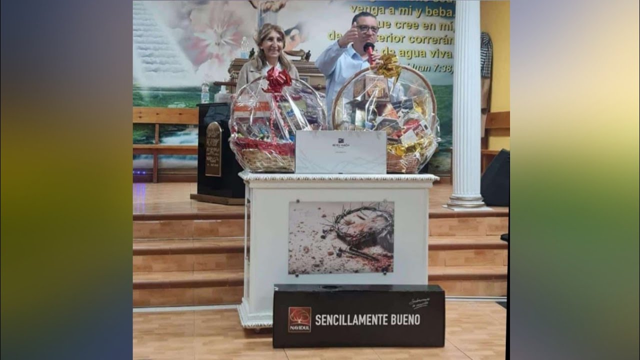 Cesta sorpresa para nuestros Pastores.