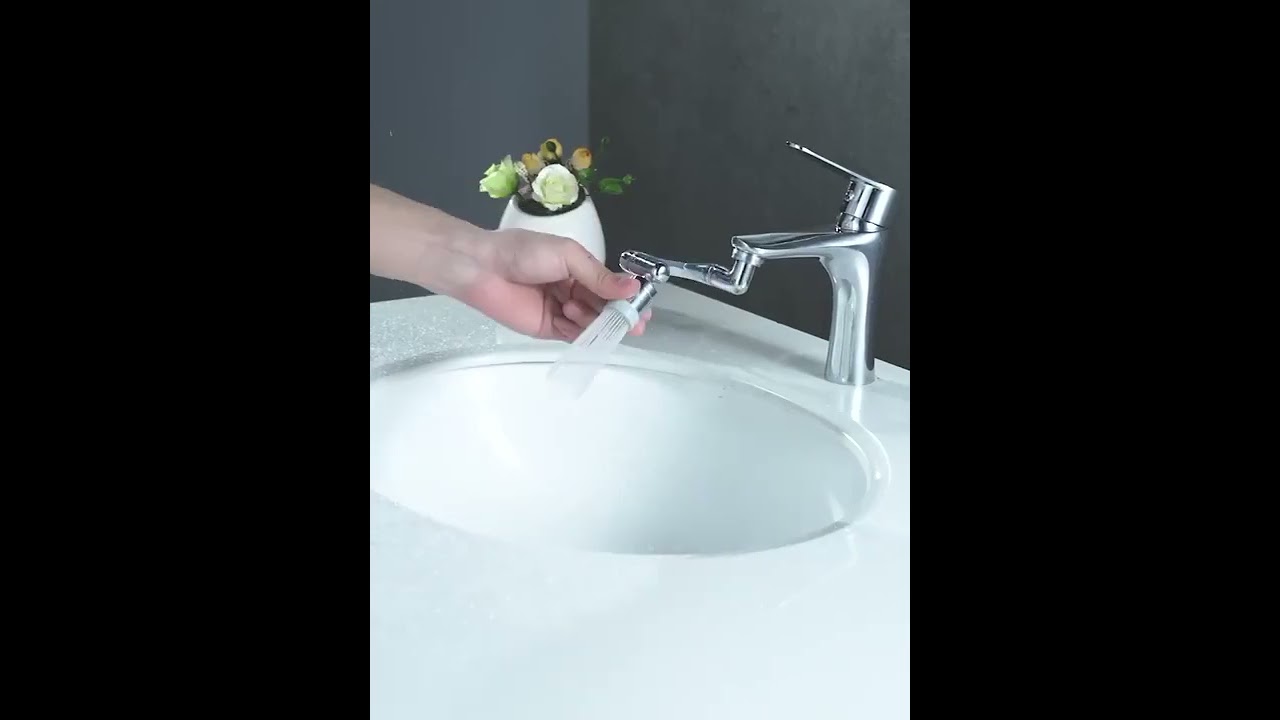 1080&deg; Anti-splash Aerator Bathroom Tap Water