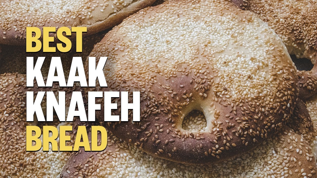BEST Kaak Knafeh Recipe (Toasted Bread for Knafeh) / كعك الكنافة