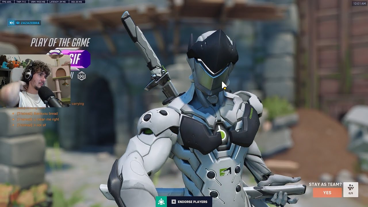 POTG! COLOURHEX ECHO + TRACER OVERWATCH 2 СЕЗОН 19 ТОП-500