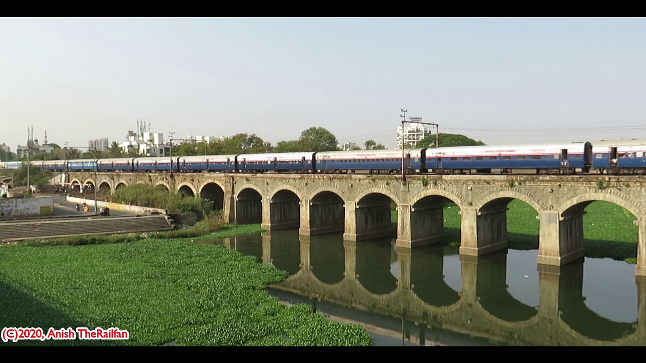 Those were the days.. | ICF + Diesel hauled INDRAYANI Express | Harris Bridge.