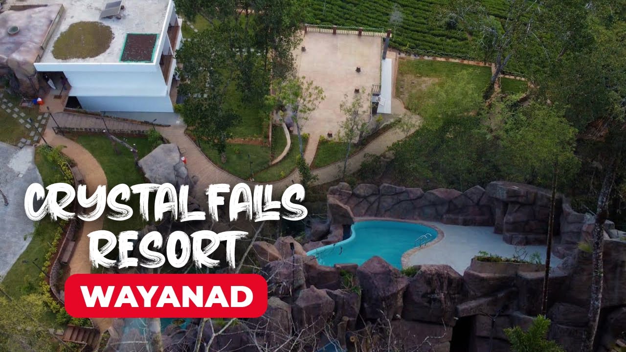 വയനാട്ടിലെ ഏറ്റവും പുതിയ ഫാമിലി റിസോർട്ട് | CrystalFalls Resort Wayanad 🏊 | 