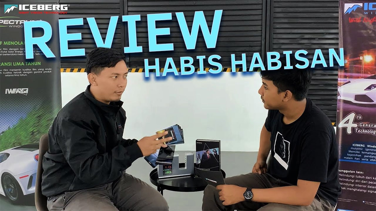 Review Habis ICEBERG Window Film with Night Vision Technology