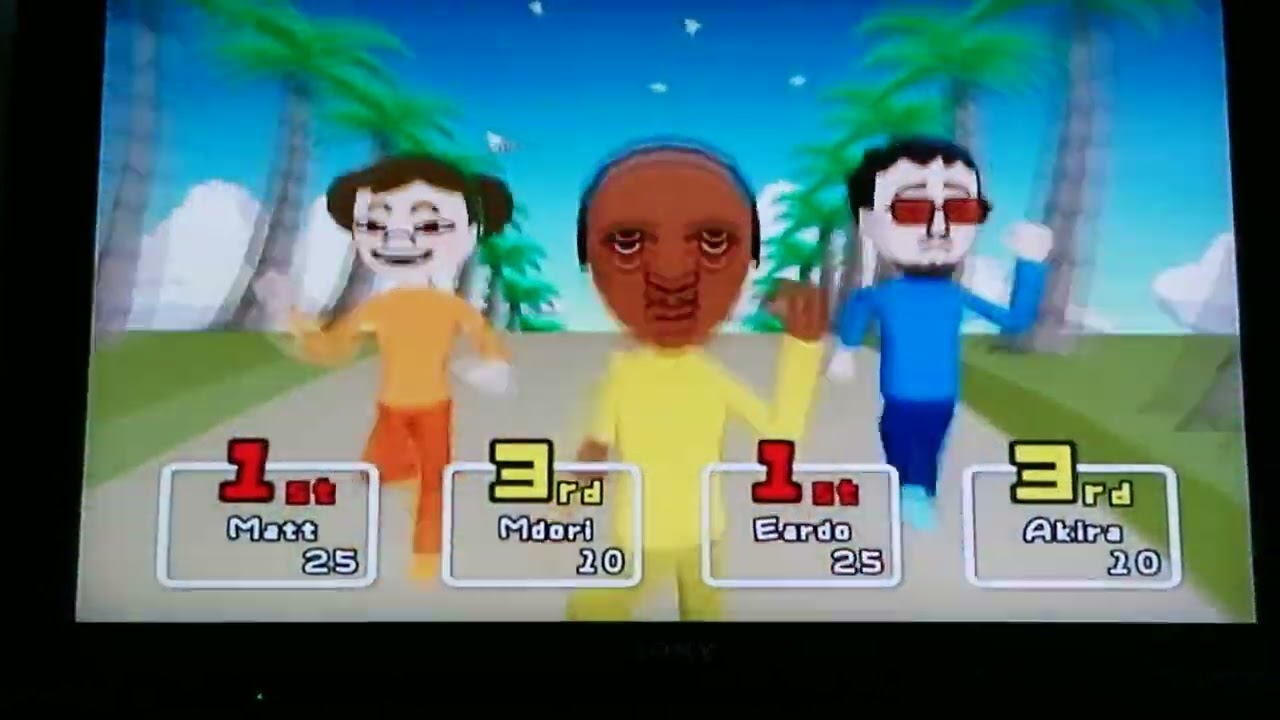 Warioware Smooth Moves - Multiplayer Mode - Lifeline - Round 6