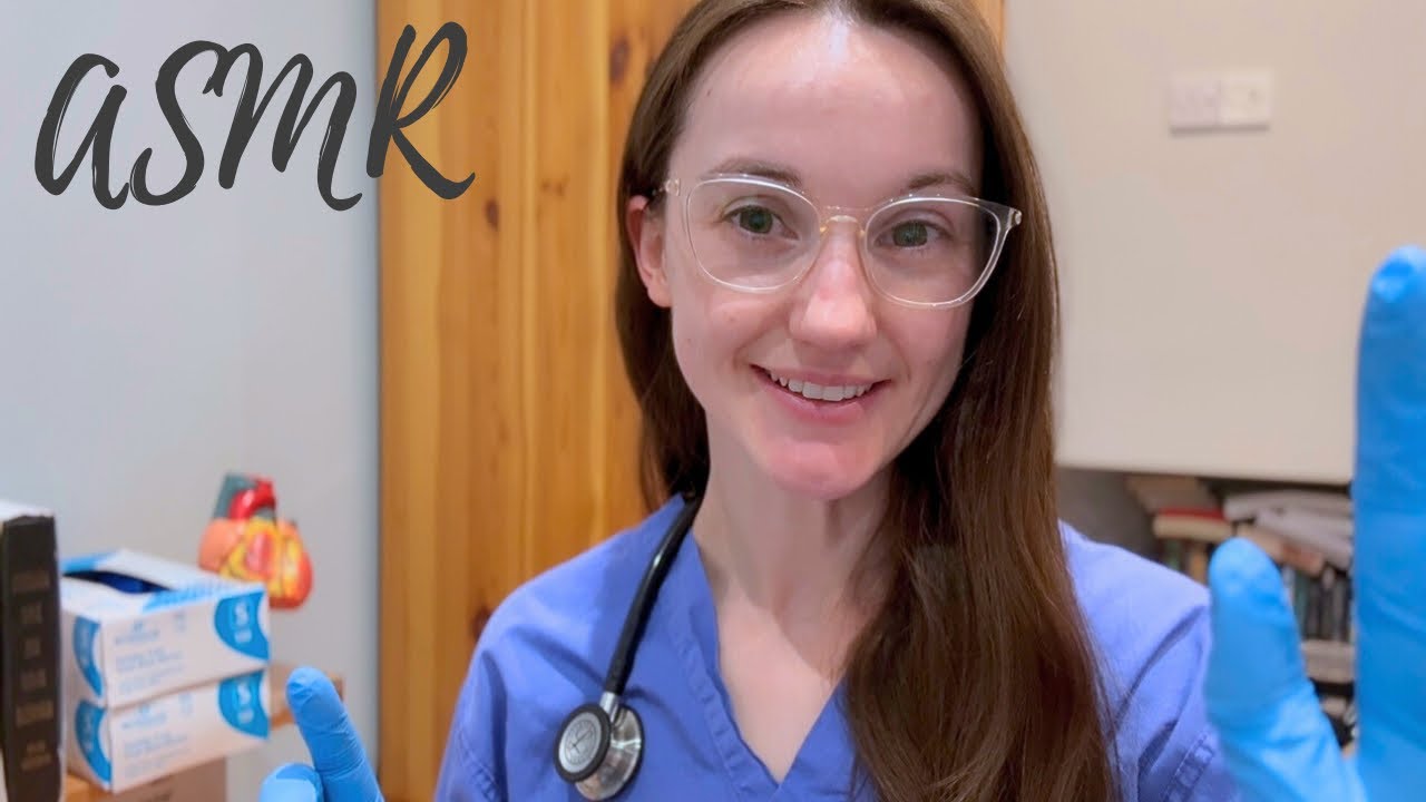 ASMR Cranial Nerve Exam in 5 Minutes 👩‍⚕️🩺 Medical Examination, Doctor Roleplay & Eye Test