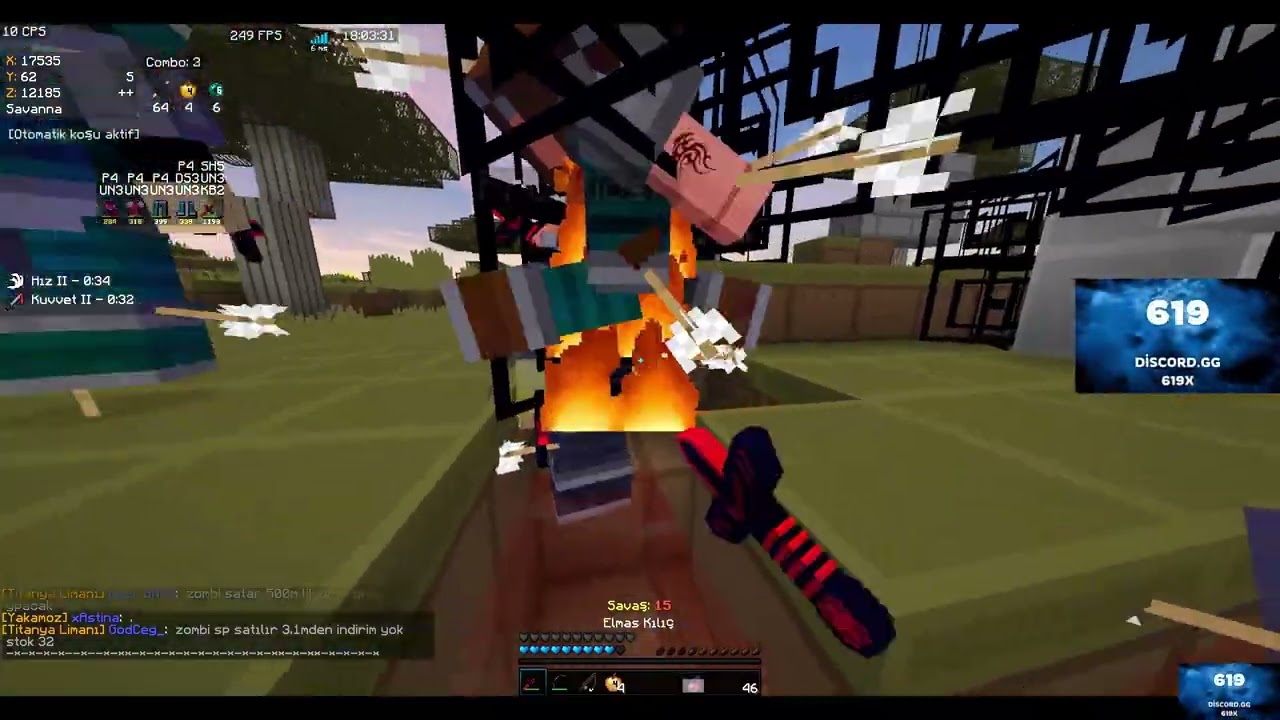 Hit sesli gök kesme casus/pvp