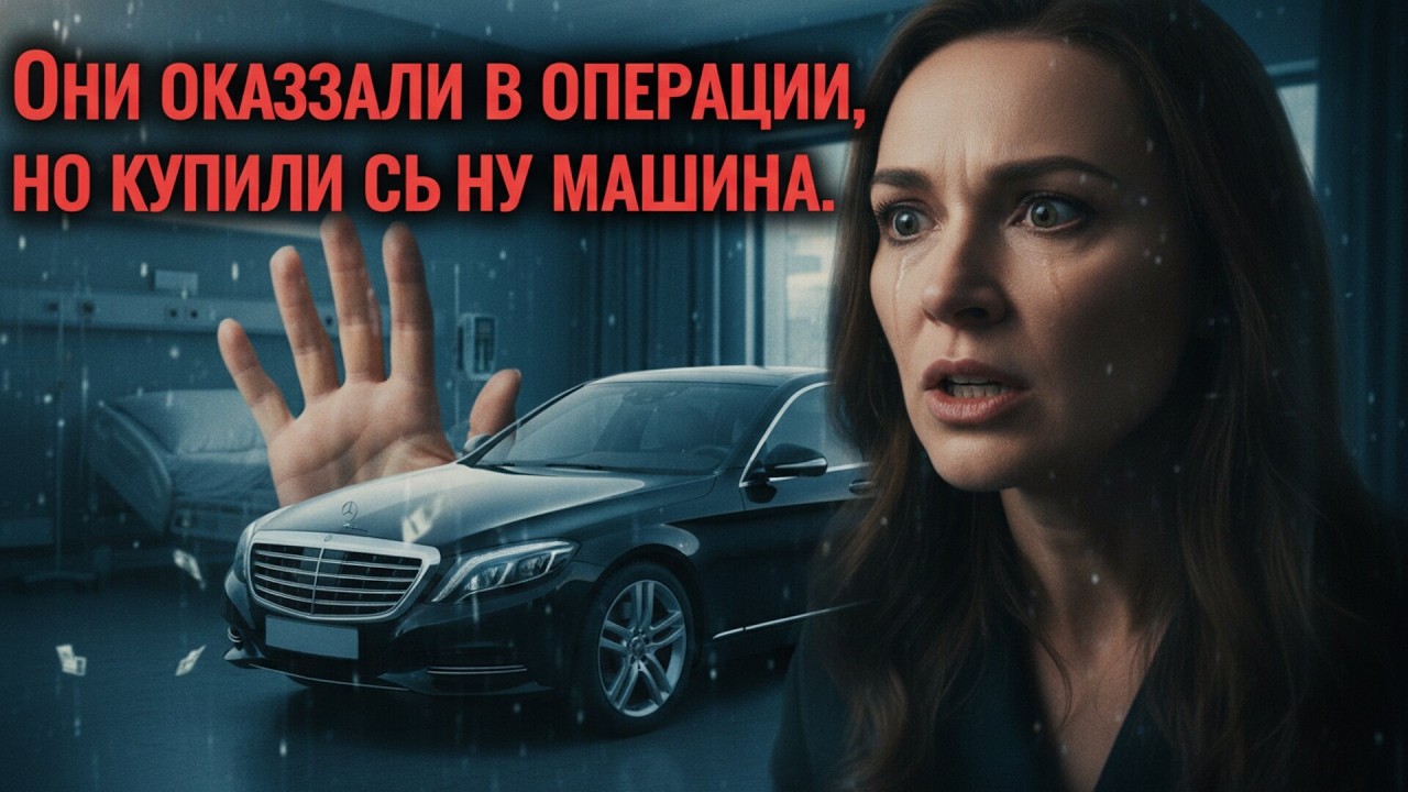Родители отказали в 25 тыс. на мою операцию + купили сыну BMW за 50 тыс.