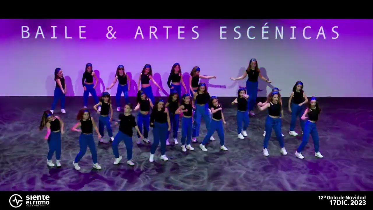 Siente el Ritmo, grupo de Baile Moderno, Gala de Navidad 2023