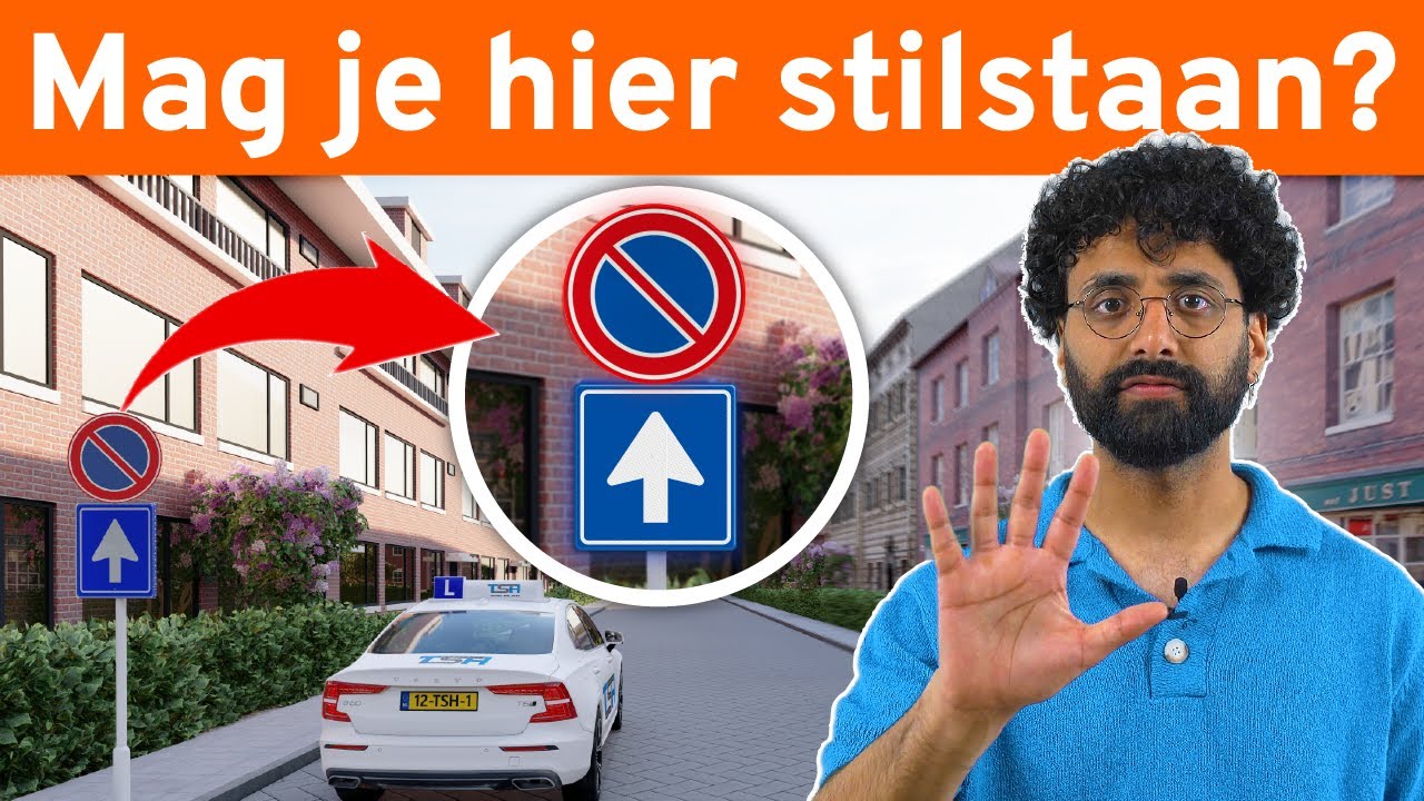 5 NIEUWE CBR Theorie Examen Vragen | Stilstaan & Parkeren