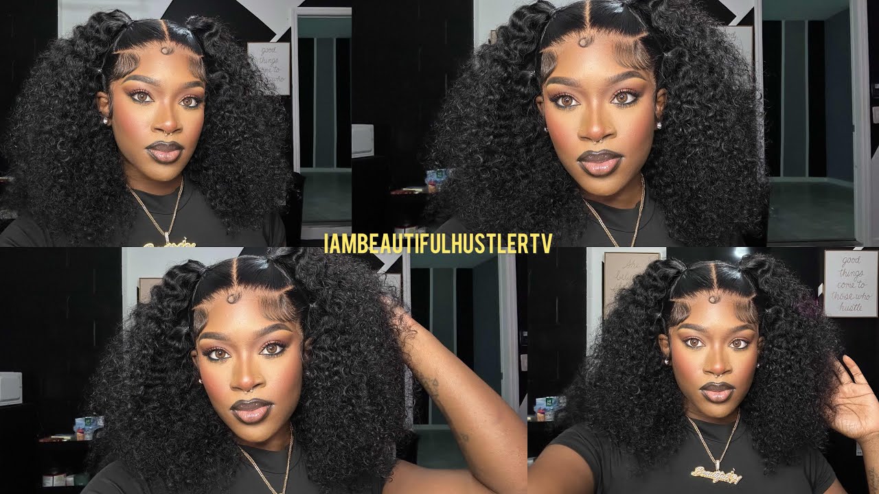 Кукла Братц от It's Giving 😍🖤⭐️ | Установка кудрявого парика 13x6 ✨ | Lannaax Hair Amazon