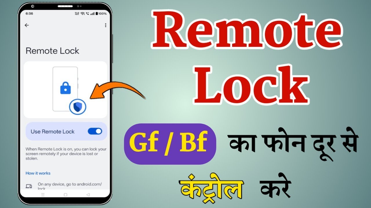 How to Lock your Mobile Remotely | Remote Lock Kya Hai | Remote Lock in Find My Device