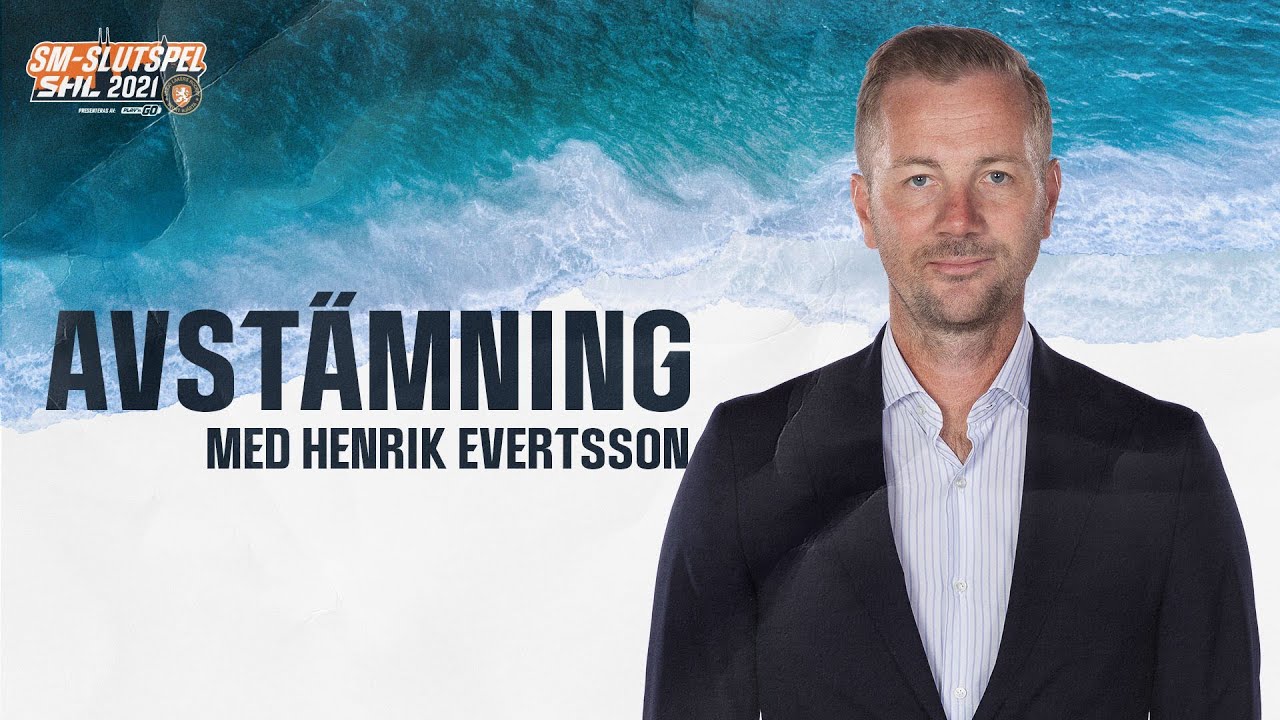 Avst&auml;mning med Henrik Evertsson