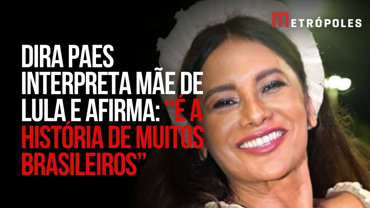 Dira Paes vive mãe de Lula em desfile: “Estou aqui como cidadã”