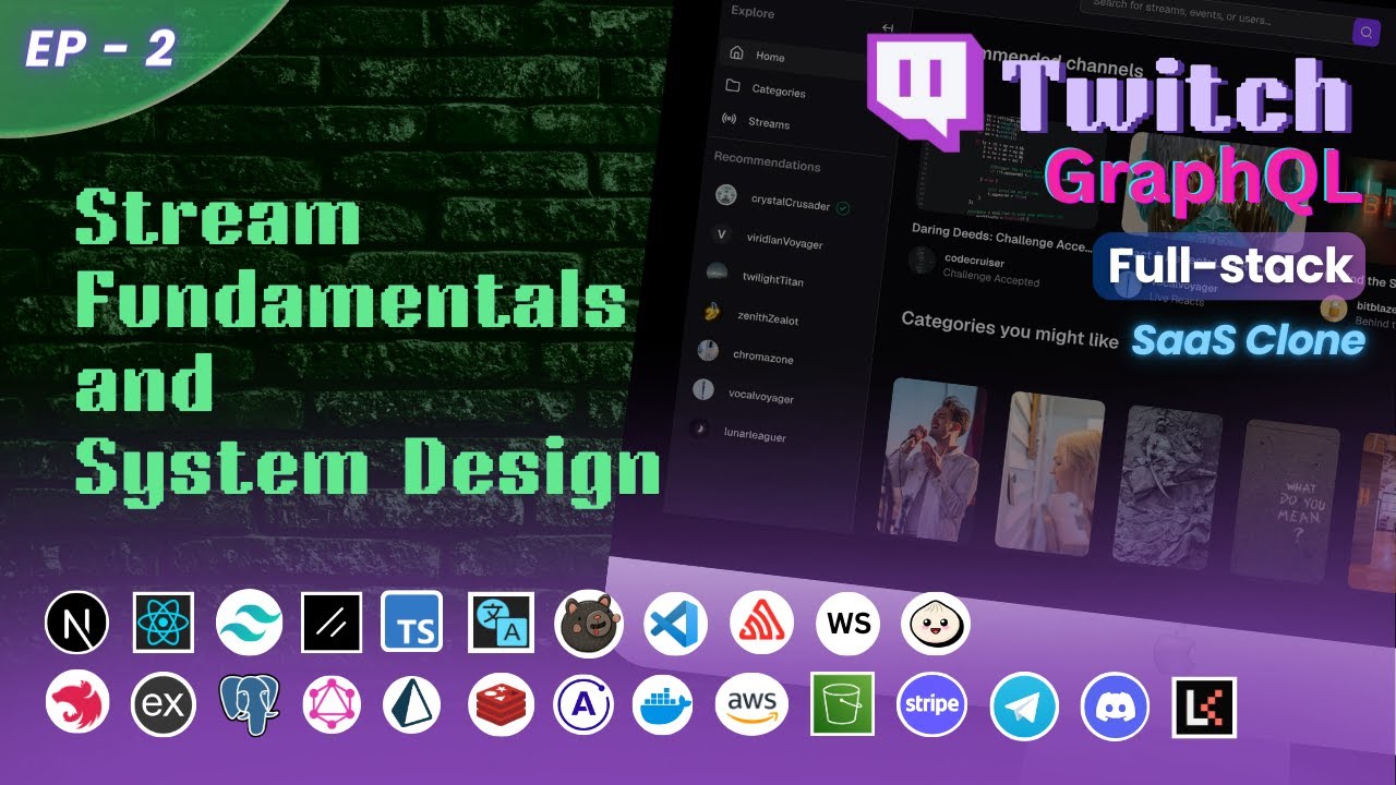 Клон Twitch (Next 16, Nest, Express, GraphQL, Prisma, Redis) - Эпизод 2 (Основы стриминга)