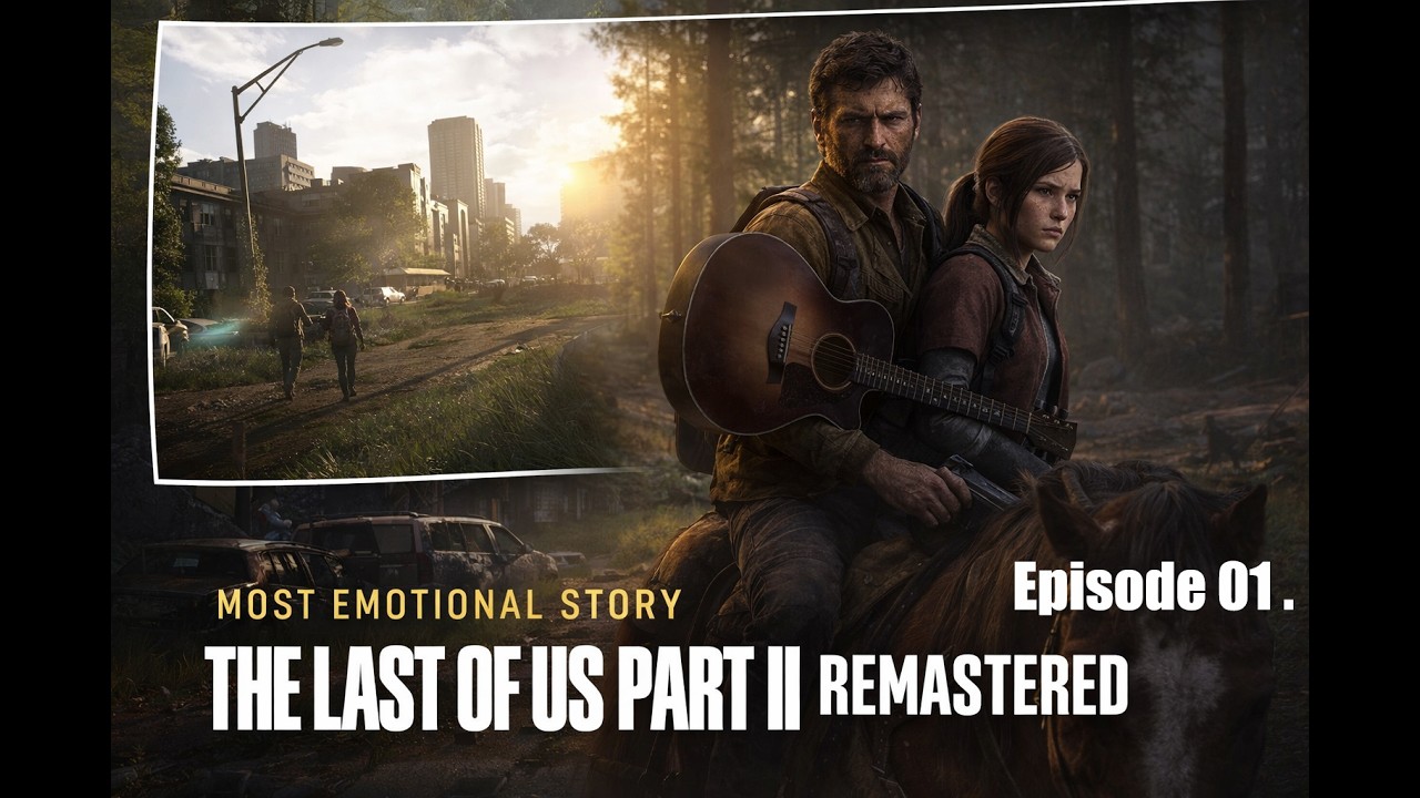 The Last of Us Part II Remastered: The Journey Begins! | Episode 01  ❄️#gaming #SleyarX#gtx1070