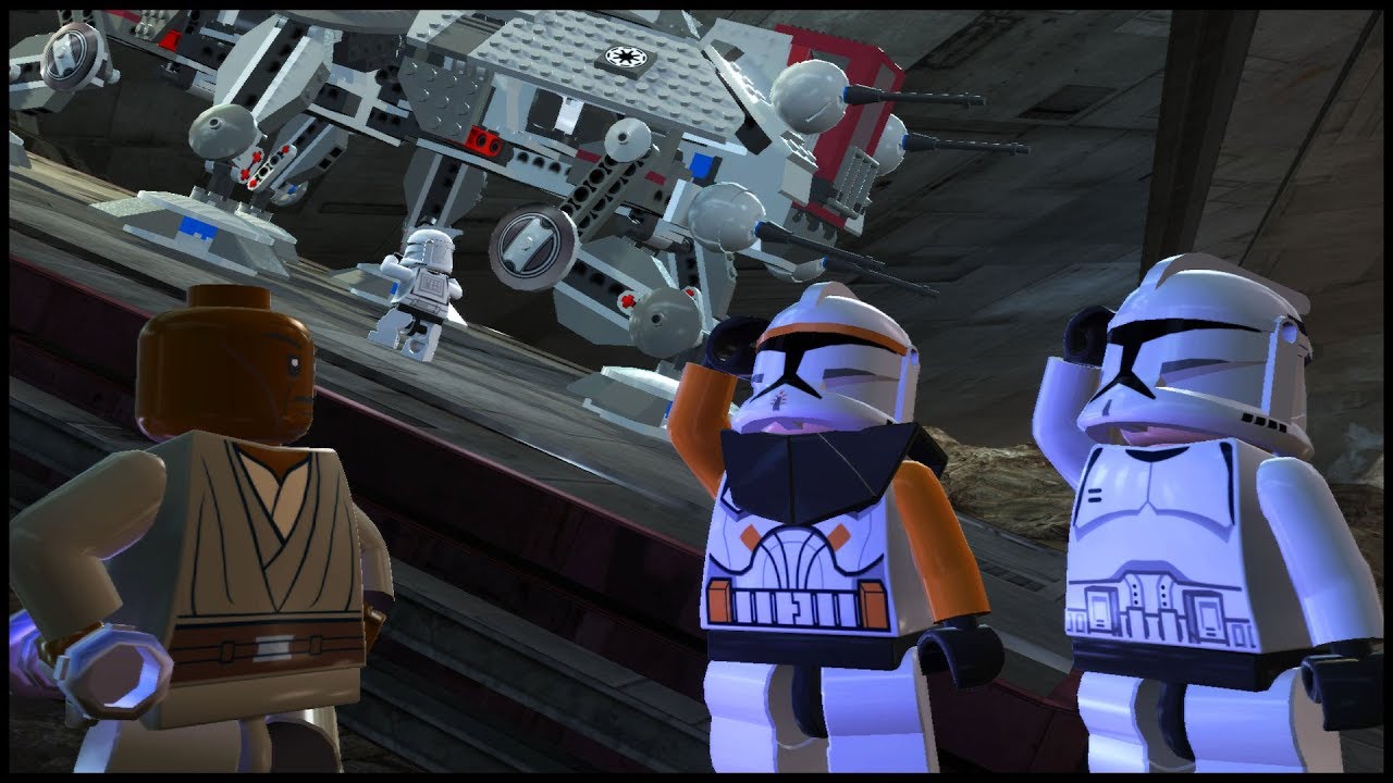 Clone Army Sieges Ryloth Fortress Bridge - Lego Star Wars III: The Clone Wars