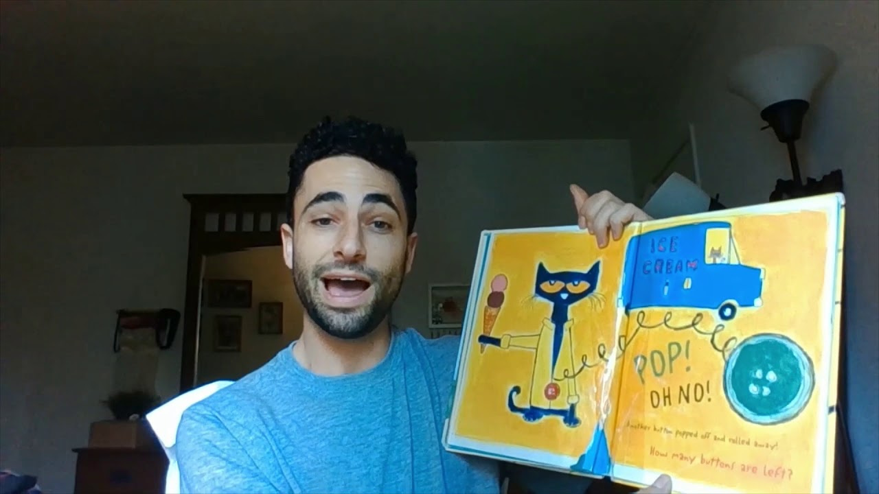 AS Child Development Lab: Teacher Adam Reads - Pete the Cat and His Four Groovy Buttons