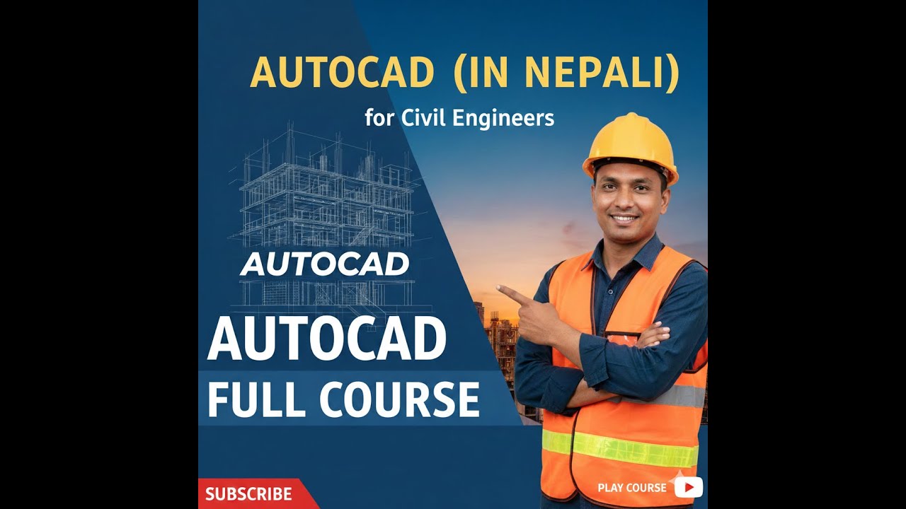 Full AutoCAD Course for Civil Engineers (In Nepali) - Day 18