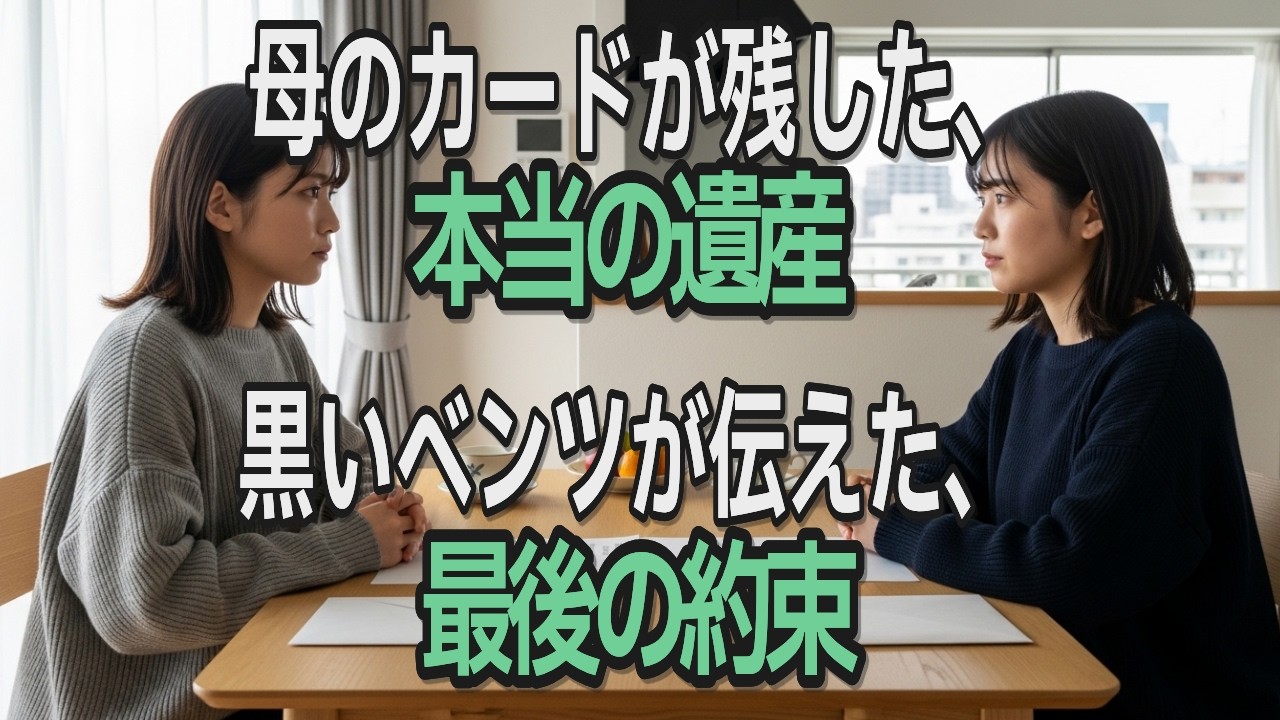 母のカードが残したのは、お金ではなかった