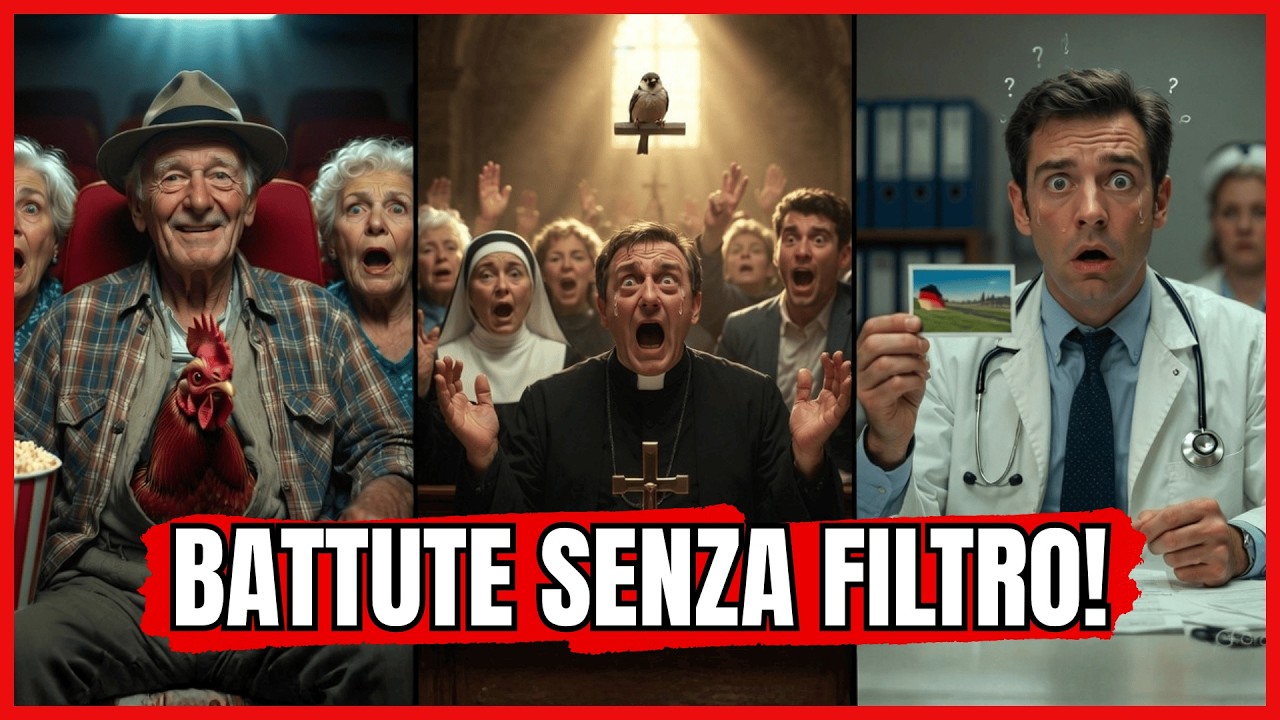 COMPILATION: Il TOP delle BARZELLETTE ASSURDE e AUDACI! 10 Storie IMPOSSIBILI! 😂 Fatti una risata!